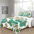 thumbnail image 4 of DUVET COVER BIVEZO Sistemas de cama de buceo Cubiertas de almohadas cómodas Fibra de poliéster decoraciones de cumpleaños Conjunto de colchas para dormitorio XL 3 piezas Advancent HA011565-20, 4 of 7