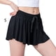 thumbnail image 5 of Pantalones cortos deportivos informales de cintura alta para niñas, pantalones cortos de Yoga atléticos para correr, vacaciones en la playa, Ropa, zapatos y accesorios Miscelánea Negro S Jumpingount AP011023-09, 5 of 6
