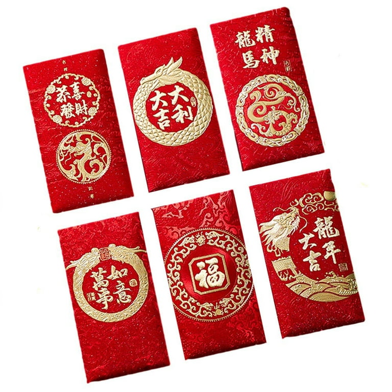 2024 Dragon Year Red Envelope: Creative Cartoon Lucky Money Packet for  Chinese