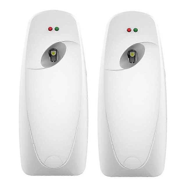 Automatic Air Freshener Dispenser 2-Pack,Auto Air Freshener Sprays Dispenser Wall Mounted for Commer