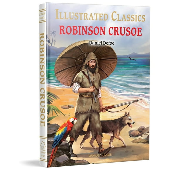 Illustrated Classics Robinson Crusoe, (Hardcover)