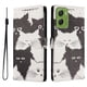 thumbnail image 1 of FOXDOCK Funda Tipo Cartera para Motorola Moto G06 4G con Soporte y Correa – Diseño de Patrones Lindos, 1 of 6