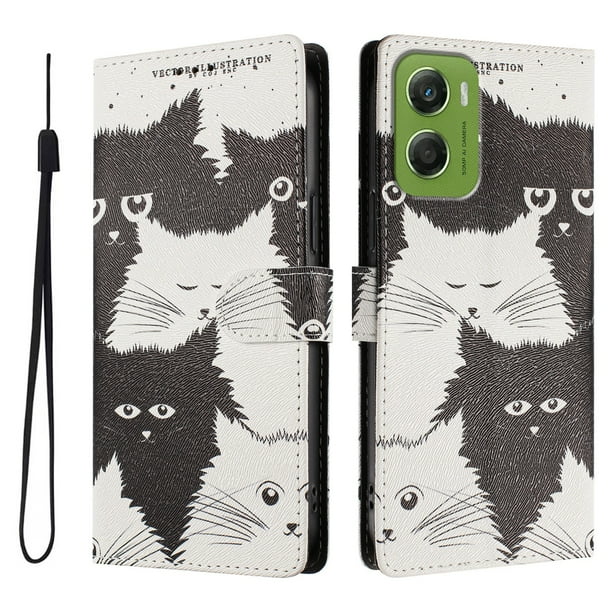 FOXDOCK Funda Tipo Cartera para Motorola Moto G06 4G con Soporte y Correa – Diseño de Patrones Lindos
