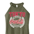 thumbnail image 3 of Coca-Cola - EST 1886 - Have A Coke & A Smile - Tokyo - Juniors High Neck Tank Top, 3 of 5