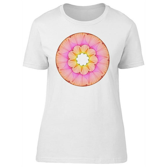 Bright Mandala Light Art T-Shirt Women -Image by Shutterstock, Female x-Large