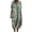 Mint Green, variant on XVJRHAK Women's Vintage Floral Art Print Casual Flowing Dress With Pockets V Neck Dress (Khaki,L)