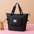 thumbnail image 1 of Oxford Duffel Bag Bolsa de entrenamiento de fitness plegable multifunción para mujer (negro) Sywqhk Para Estrenar, 1 of 8