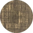 thumbnail image 1 of Ahgly Company Indoor Round Oriental Brown Industrial Area Rugs, 6' Round, 1 of 4