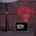 thumbnail image 5 of La Crosse Technology Color Projection Alarm Clock with Indoor Temperature, 5 of 5