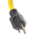 thumbnail image 3 of Generator Adapter Cord Nema 5-15p For Transfer Switch, Extension Cord Adapter (3 Plug 12awg 125v) U, 3 of 5