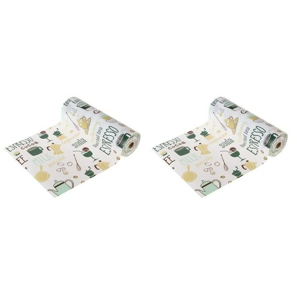 2X Papel de Espuma Revestimiento de Estantes para Cajones Multifuncional para Gabinetes de Cocina, Refrigerador, Cajones, Gabinetes (Azul, 12 x 196 Pulgadas)