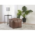 thumbnail image 1 of Canadiana Faux Leather Ottoman, 1 of 3