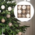 thumbnail image 1 of 9 Uds Adornos de Bolas de Navidad Macarena Colgantes para decoraciones de Navidad celebración boda San Valentín Estilo C, 1 of 8