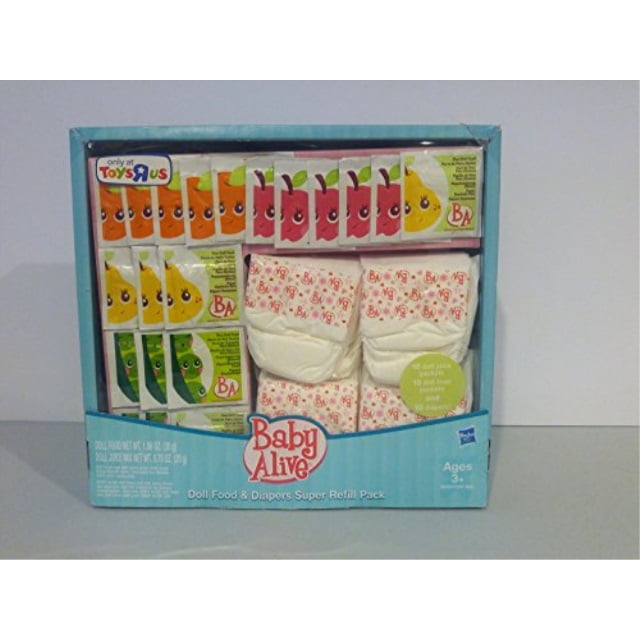 Baby Alive Doll Food Packs