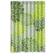 thumbnail image 1 of Cortina de ducha ABPHQTO Verde Aqua Dalia estampado floral 120x180 cm, 1 of 2