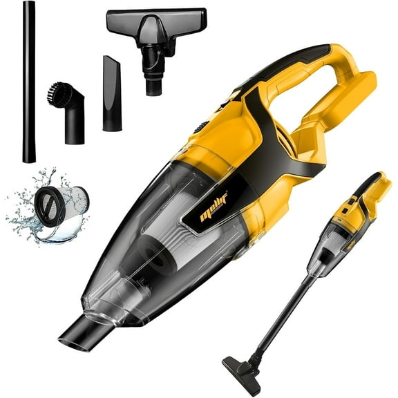 Mellif Cordless Vacuum Cleaner Compatible with Dewalt 20V Battery (Tool Only)