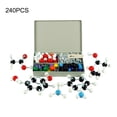 thumbnail image 1 of Kit 240 pcs Molecular Structure Models Molecular Models School Teaching Instruments, 1 of 7