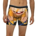 thumbnail image 2 of Saiise Sml Jeffy Men's Underwear Boxer Briefs Cotton Trunks Short Leg Underwear (S-XXL), 2 of 7