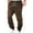 Brown（Label), variant on Coorders No Boundaries Men's Fleece Jogger Sweatpants with Pockets, Mens Slim Fit Drawstring Joggers Pants,Big and Tall Brown,Size L