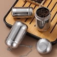 thumbnail image 3 of Joernso Stainless Steel Tea Infuser Strainer Fine Mesh for Loose Leaf Tea Reusable Tea Filter Bags Diffusers Easy to Use Tea Ball Holder with Lid Tea Steeper for Herbal Tea Coffee Spices, 3 of 8