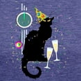 thumbnail image 3 of CafePress - Chat Noir New Years Party Countdown Light T Shirt - Womens Tri-blend T-Shirt, 3 of 4