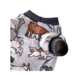 thumbnail image 4 of Pet Dog Fleece Sweater Warm Harness Vest Winter Puppy Apparel Jumper Coat Jacket, 4 of 6