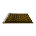 thumbnail image 2 of Ahgly Company Machine Washable Indoor Rectangle Abstract Yellow Modern Area Rugs, 2' x 5', 2 of 4