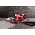 thumbnail image 2 of Berlinger Haus 6-Piece Kitchen Cookware Set Burgundy Collection, 2 of 4