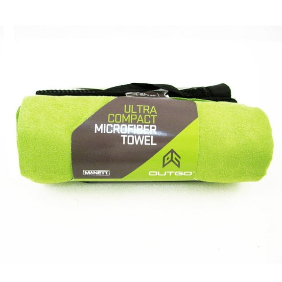 Gear Aid Microfiber Travel Towel Ultra Absorbent Compact XL (Green)