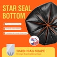 thumbnail image 3 of Bolsas de basura Delxo 113-125 L, 250 unidades, negras, gruesas, fabricadas en EE. UU., 3 of 8
