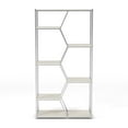 thumbnail image 3 of Furniture of America Liponia 7-Shelf Bookcase, Chrome, 3 of 6