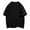Black, variant on Men's Cotton T-Shirts Oversized Unisex Short Sleeve Crew Neck Loose Basic Tops Solid Athletic Tee