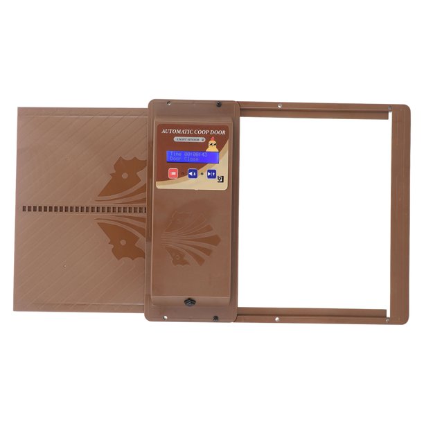 3 In 1 USB Electric Programmable Chicken Coop Door, Automatic Poultry
