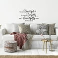 thumbnail image 4 of QTH You are Beautiful for You are Fearfully and Wonderfully Made Wall Sticker Inspirational Decal Motivational Office Decor Quote Wall Art Vinyl Classroom Words and Saying 32x20in, 4 of 4