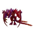 thumbnail image 2 of KGJQ 3D Printed Dragon Figurine with Movable Joints, Flexible Articulated Dragon Toy, Desk Ornament, Creative Gift for Dragon Lovers, Boys, Desk Shelf Decor, 2 of 8