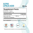 thumbnail image 7 of Puregen Labs Alpha Lipoic Acid 600mg [High Potency] 180 Veggie Caps, Antioxidant Support | No Harmful Additives | Non-GMO, NO Gluten and Dairy, 600 mg per Capsule - Made in USA - 2PK, 7 of 7