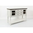 thumbnail image 3 of Jofran Orchard Park Farmhouse Solid Rubberwood Storage Cabinet Server, 3 of 9