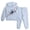 Stitch Light Blue, variant on Disney Mickey Mouse Minnie Mouse Fleece Pullover Hoodie and Jogger Pants Outfit Set Toddler to Big Kid