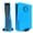 Starlight Blue, variant on Replacement Faceplate Cover Compatible with PS5 Disc Edition Console, Cooling Vent Side Plates, Anti-Scratch Protective Shell, ABS Console Cover
