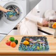 thumbnail image 4 of Ryvnso Mushroom Forest Dish Drying Mat for Kitchen Countertop 16x18 Small Dish Pad Drainer Rack Dish Sink Mats, 4 of 7