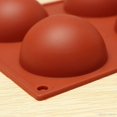 thumbnail image 5 of Molde de silicona semiesfera de 6 cavidades, molde para hornear para hacer chocolate, pastel, gelatina, moldes de silicona antiadherentes para fondant para hornear pasteles, chocolate (4 piezas) brillar Juguete, 5 of 5