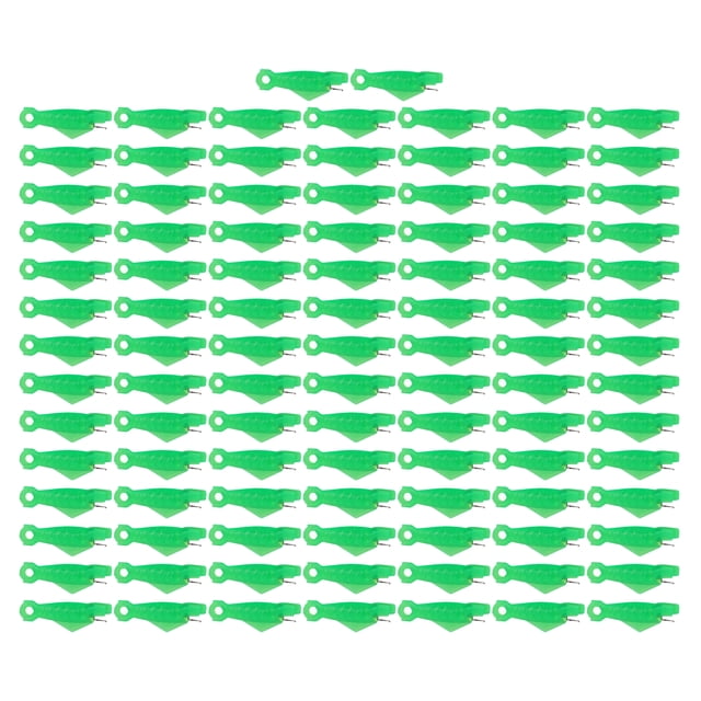 Embroidery Needles Threaders General Fish Shaped Green DIY Projects Needle Threaders For Leather For Jewelry Making For Denim ANGGREK Arte y Manualidades