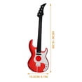 thumbnail image 2 of WORGEOUS Juguete de guitarra educación temprana juguete musical simulación guitarra juguete niño divertido bajo juguete, 2 of 7