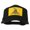 Black, variant on Don't Tread On Me Patched Cap - Black OSFM
