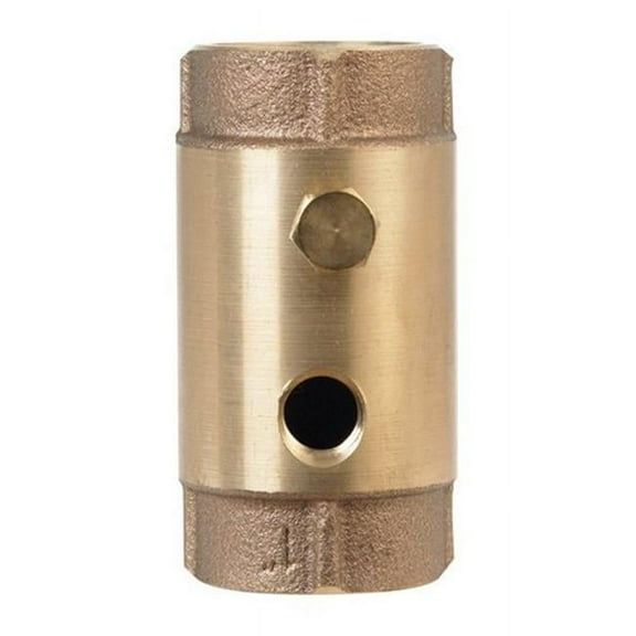 Campbell 1 in. FIP X 1 in. FIP Red Brass Check Valve