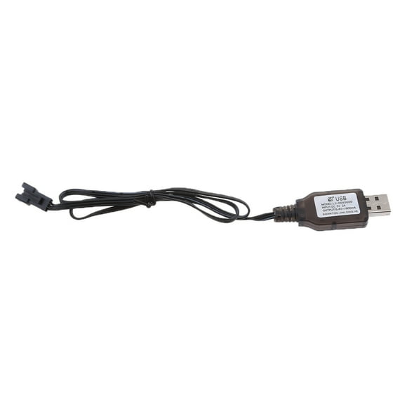 Cable de Carga Sunnimix 6,4 V Toma 3P Cable de carga RC Drone