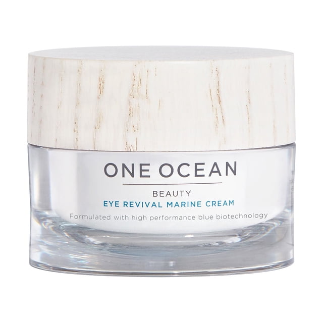 One Ocean Beauty Eye Revival Marine Cream - Ligera, natural y libre de crueldad - Crema para el cuidado de los ojos - Crema para los ojos para las ojeras 15 ml