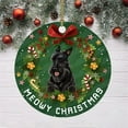 thumbnail image 1 of Ganfancp Navidad Divertida Decoración Navidad Perro Patrón Colgante Árbol de Navidad Adornos Rebajas Flash Deals 1 Listado, 1 of 2