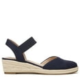 thumbnail image 3 of LifeStride Womens Kimmie Wedge Espadrilles - Medium & Wide Width, 3 of 9