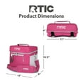 thumbnail image 5 of RTIC 15 Can Everyday Cooler, Insulated Soft Cooler with Collapsible Design, Very Berry, 5 of 5